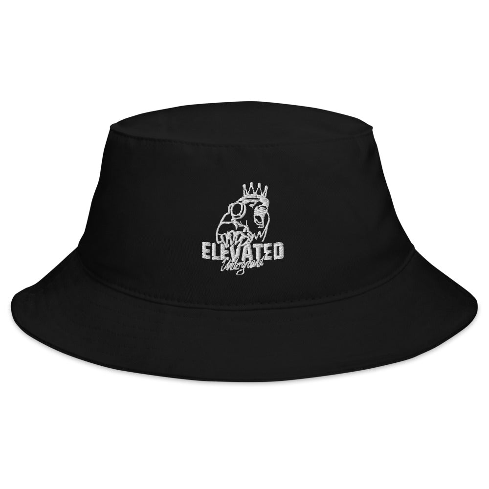 Elevated Underground Bucket Hat (Black)